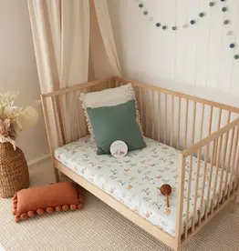 Snuggle Hunny Kids Snuggle Hunny Kittens Organic Fitted Cot Sheet