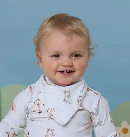 Snuggle Hunny Kids Snuggle Hunny Kittens Organic Dribble Bib