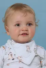 Snuggle Hunny Kids Snuggle Hunny Kittens Organic Dribble Bib