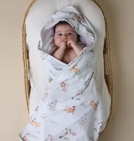 Snuggle Hunny Kids Snuggle Hunny Kittens Organic Hooded Baby Towel