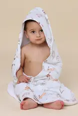 Snuggle Hunny Kids Snuggle Hunny Kittens Organic Hooded Baby Towel