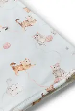 Snuggle Hunny Kids Snuggle Hunny Kittens Organic Hooded Baby Towel
