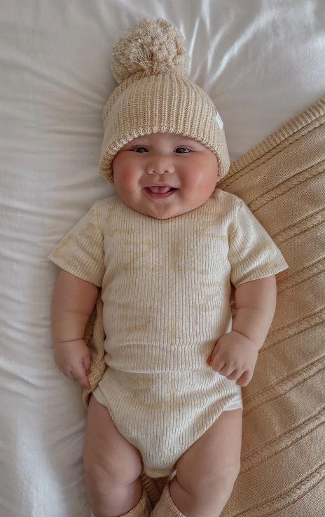 Ziggy Lou Ziggy Lou ZL Summer Ribbed Bodysuit - 0-3m