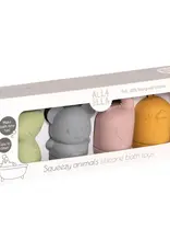 All4Ella All4Ella Squeezy Silicone Bath Toys - Animal Friends