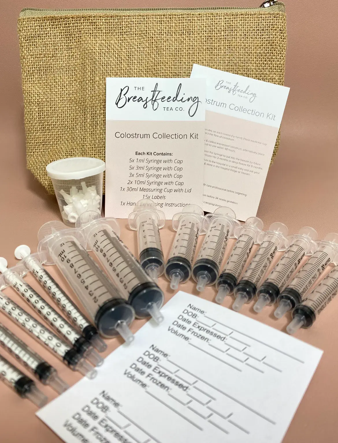 The Breastfeeding Tea Co The Breastfeeding Tea Co Colostrum Collection Kit