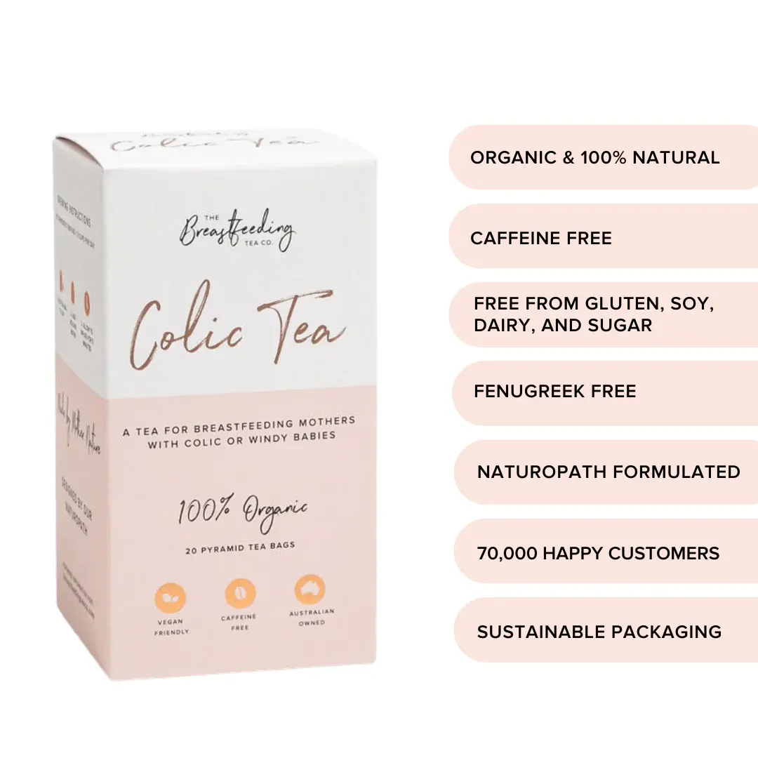 The Breastfeeding Tea Co The Breastfeeding Tea Co Colic Tea - (Pyramid Tea Bags | 20 Serves)