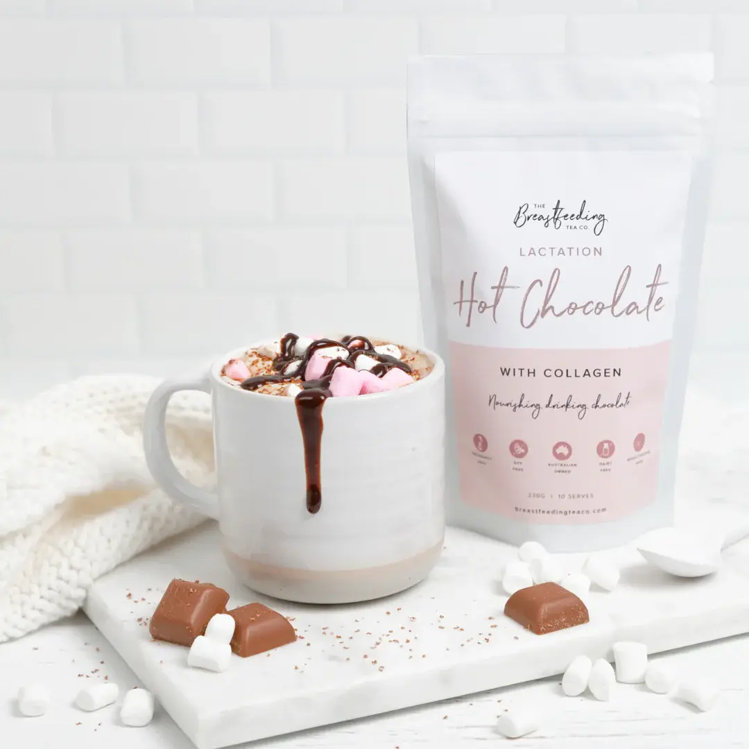 The Breastfeeding Tea Co The Breastfeeding Tea Co Lactation Hot Chocolate with Collagen (DF, SF)