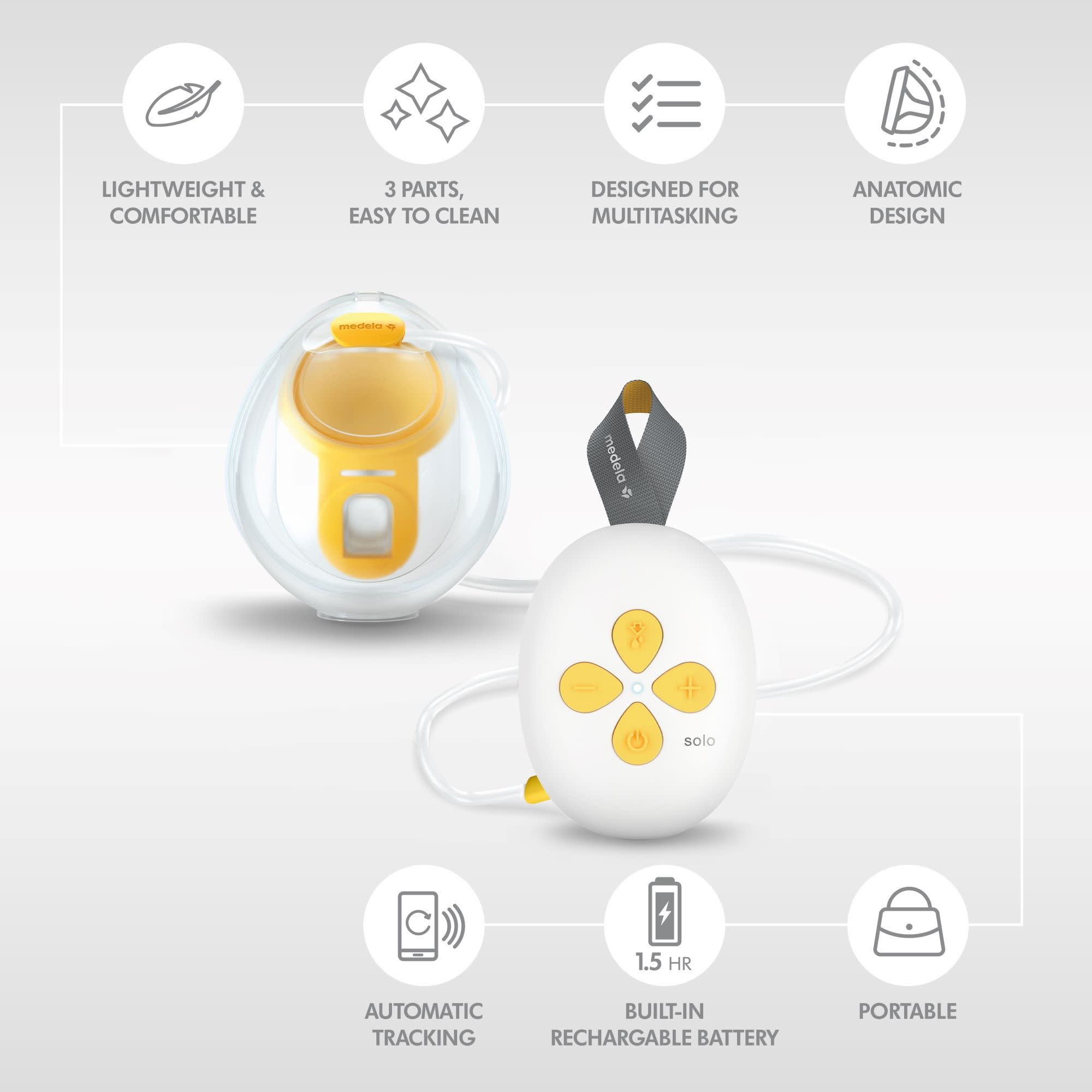 Medela Medela Solo™ Hands-free Single Electric Breast Pump