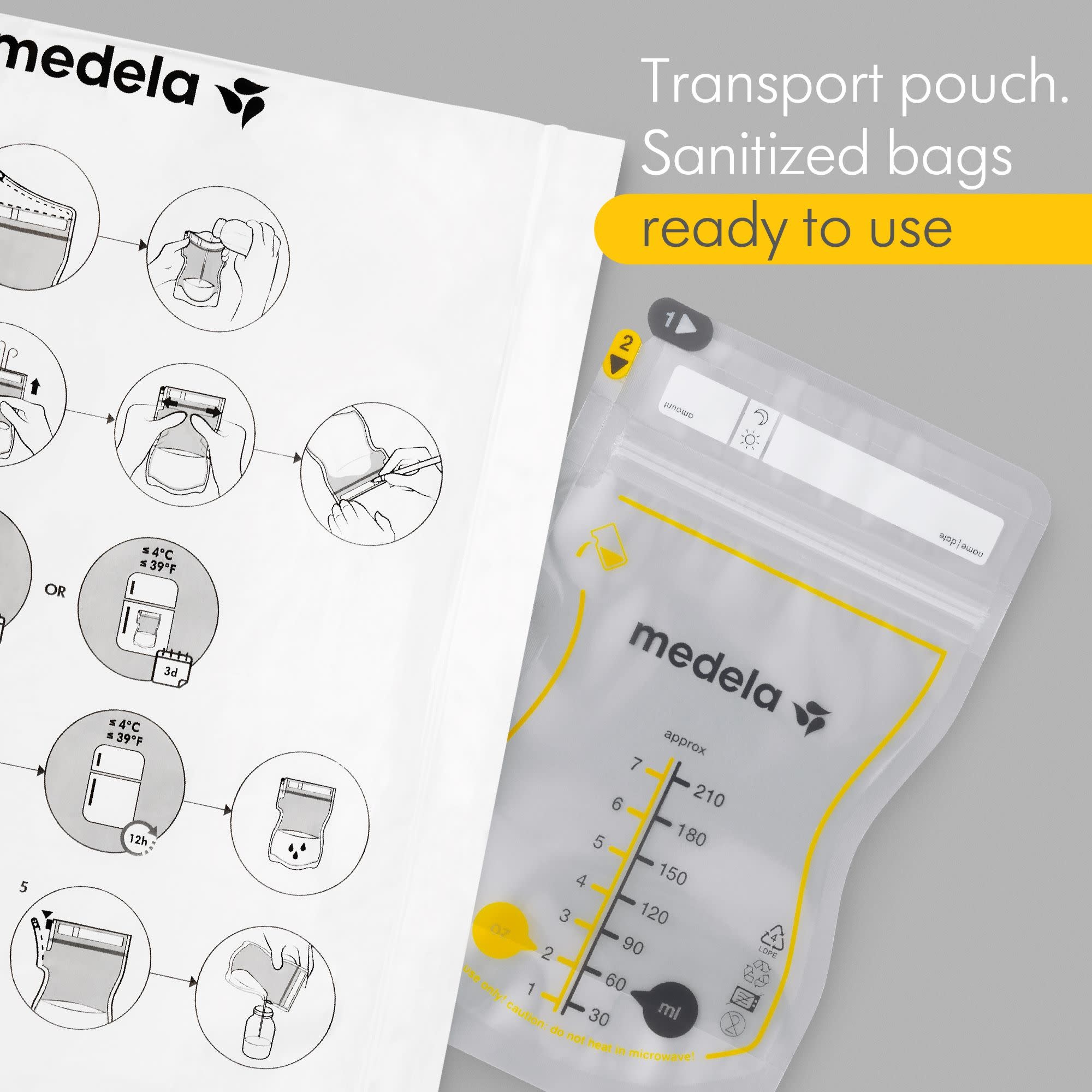 Medela Medela Easy Pour Breast Milk Storage Bags