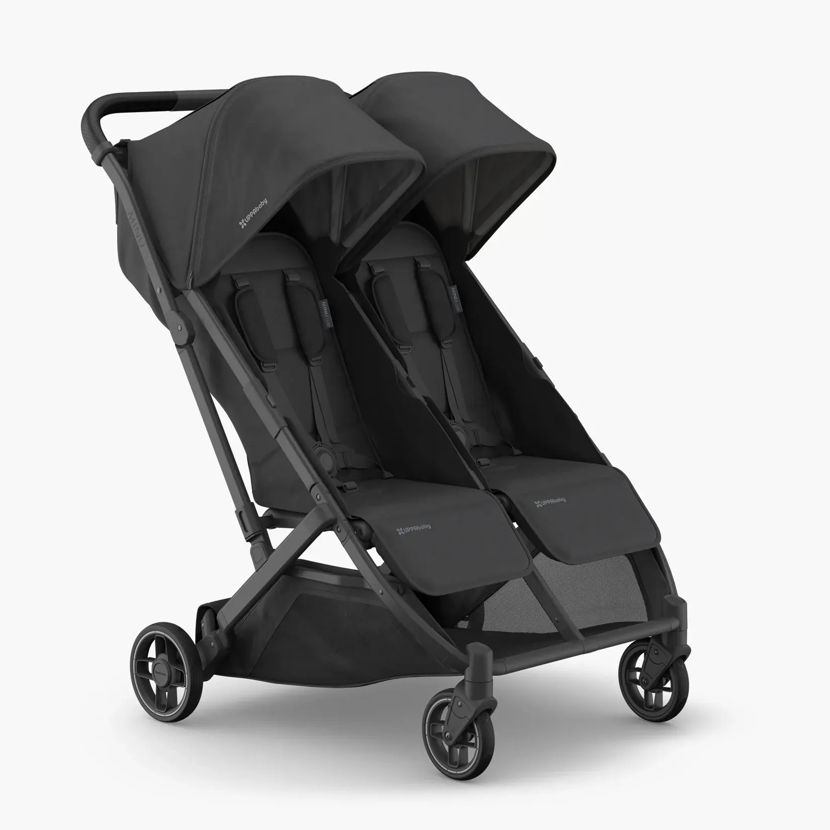 UPPABaby UPPAbaby Minu Duo - Jake (charcoal/carbon/ black leather)