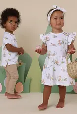 Snuggle Hunny Kids Snuggle Hunny Easter Bunnies Short Sleeve Organic Dress