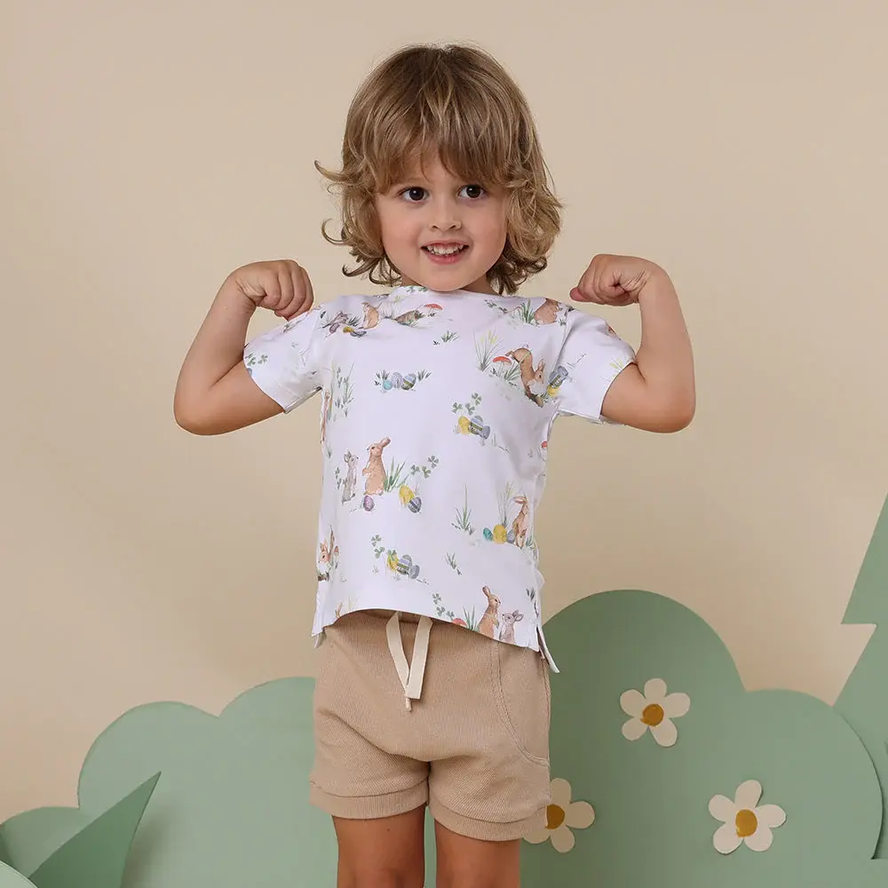 Snuggle Hunny Kids Snuggle Hunny Easter Bunnies Organic T-Shirt