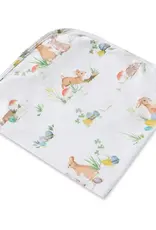 Snuggle Hunny Kids Snuggle Hunny Easter Bunnies Organic Jersey Wrap & Beanie Set