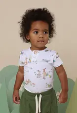 Snuggle Hunny Kids Snuggle Hunny Easter Bunnies Short Sleeve Organic Bodysuit