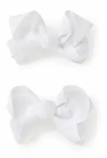 Snuggle Hunny Kids Snuggle Hunny White Piggy Tail Hair Clips - Pair