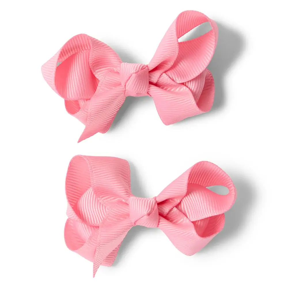 Snuggle Hunny Kids Snuggle Hunny Sherbet Pink Piggy Tail Hair Clips - Pair