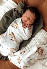 Snuggle Hunny Kids Snuggle Hunny Kanga Organic Jersey Wrap & Beanie Set