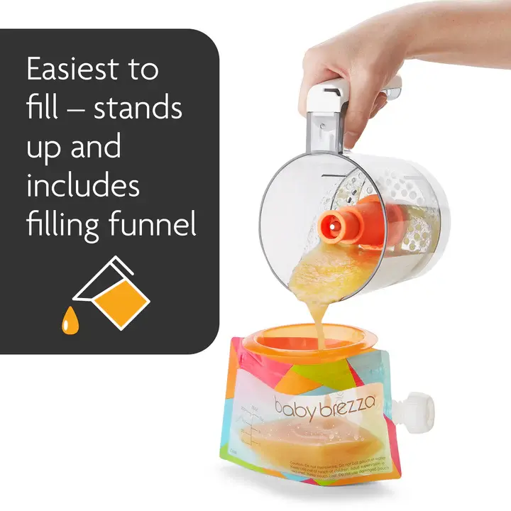 Baby Brezza Baby Brezza Food Pouch With Funnel