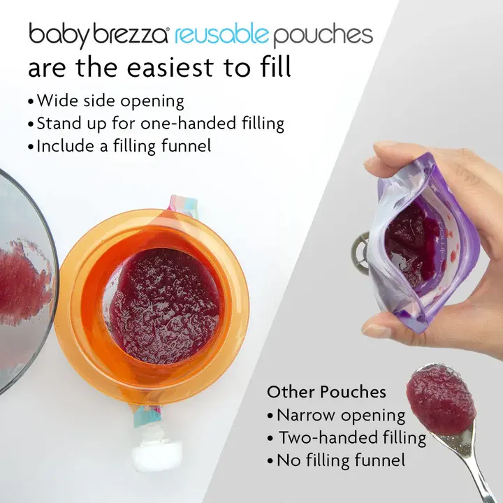 Baby Brezza Baby Brezza Food Pouch With Funnel