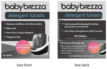 Baby Brezza Baby Brezza Washing Tablets - Bottle