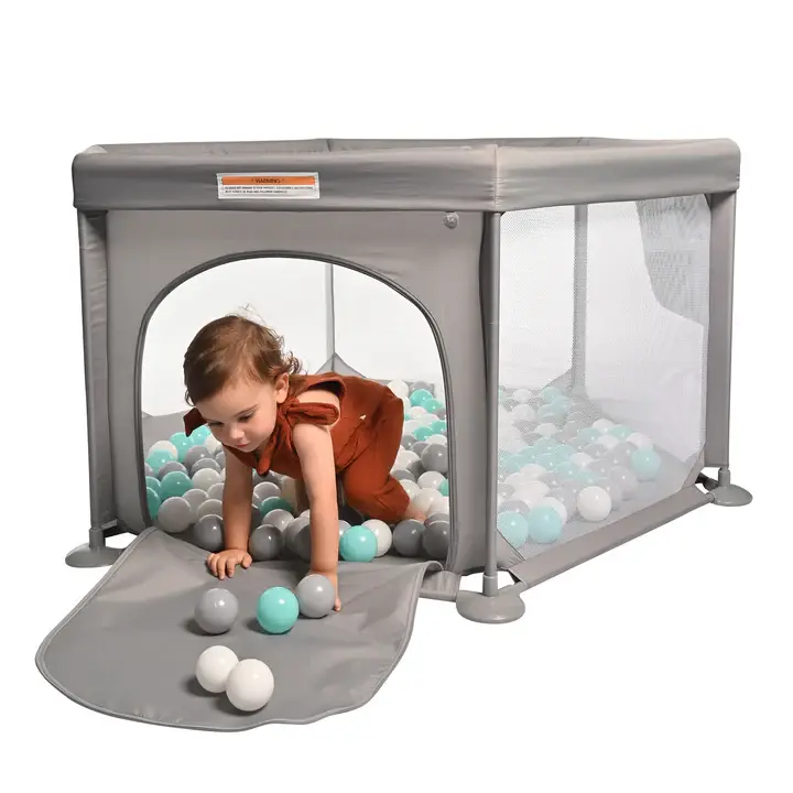 Childcare Childcare Deluxe Play Pen - Grey