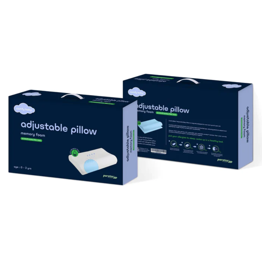 Comfy Baby Comfy Baby Cooling Purotex Adjustable Pillow