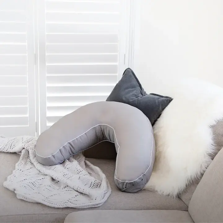 Milkbar Milkbar Large Milkbar Pillow - Grey