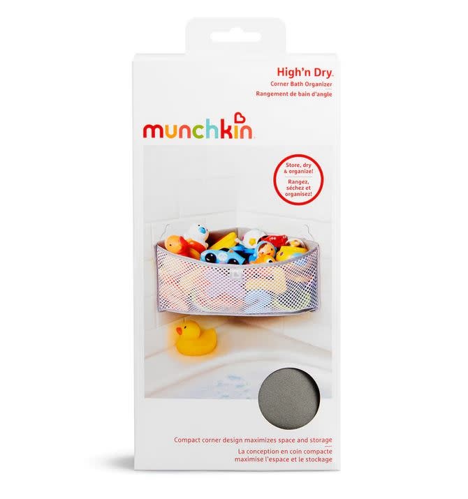 Munchkin Munchkin  High N' Dry Bath Organizer - Grey