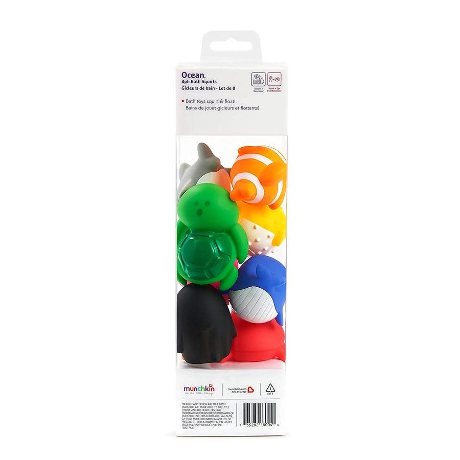 Munchkin Munchkin Ocean Bath Squirts - 8 Pk