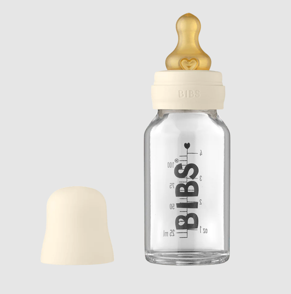 BIBS BIBS 110ml Glass Bottle Set