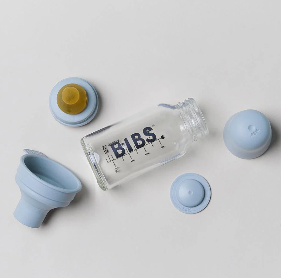 BIBS BIBS 110ml Glass Bottle Set