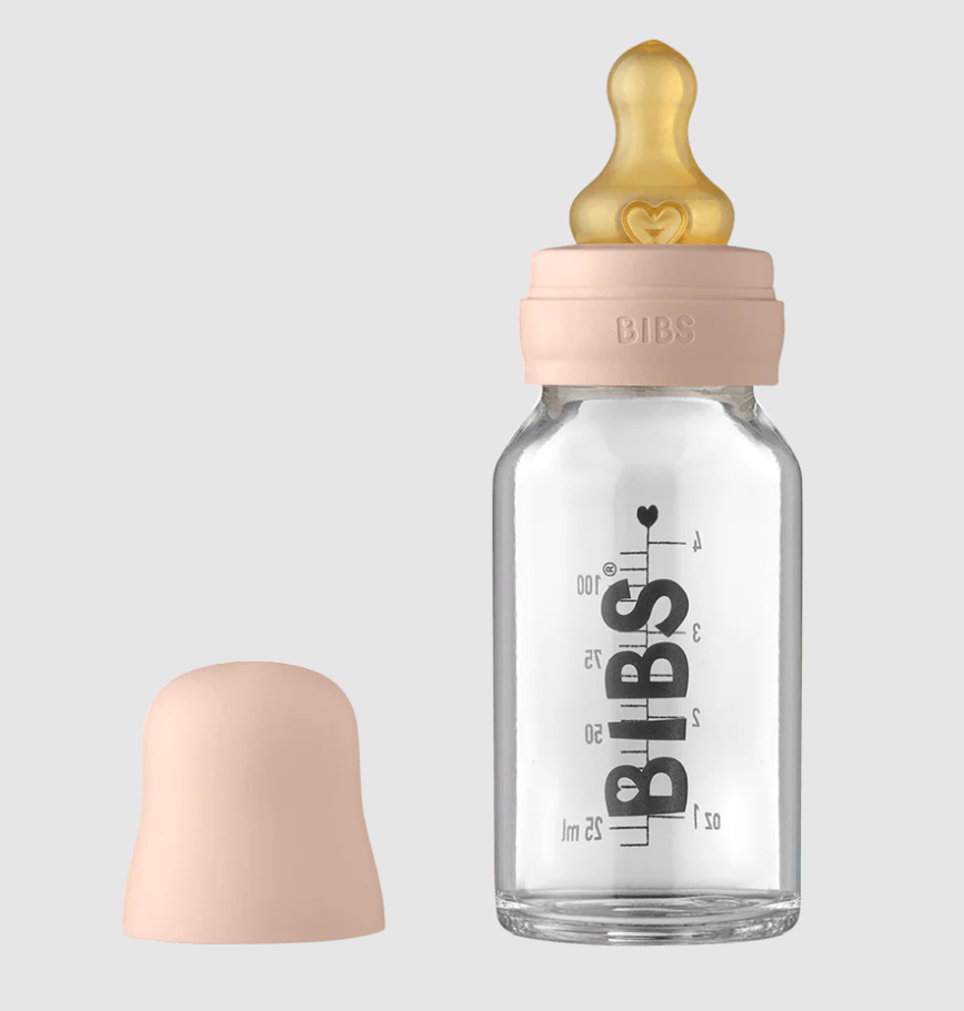 BIBS BIBS 110ml Glass Bottle Set