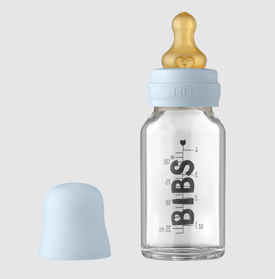BIBS BIBS 110ml Glass Bottle Set