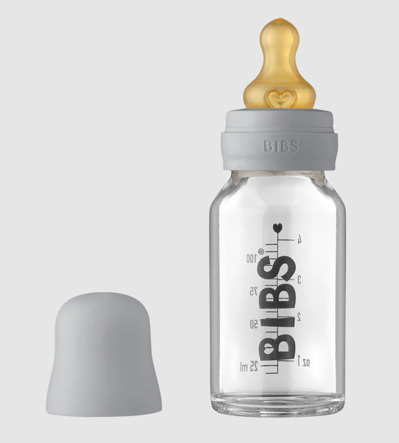 BIBS BIBS 110ml Glass Bottle Set