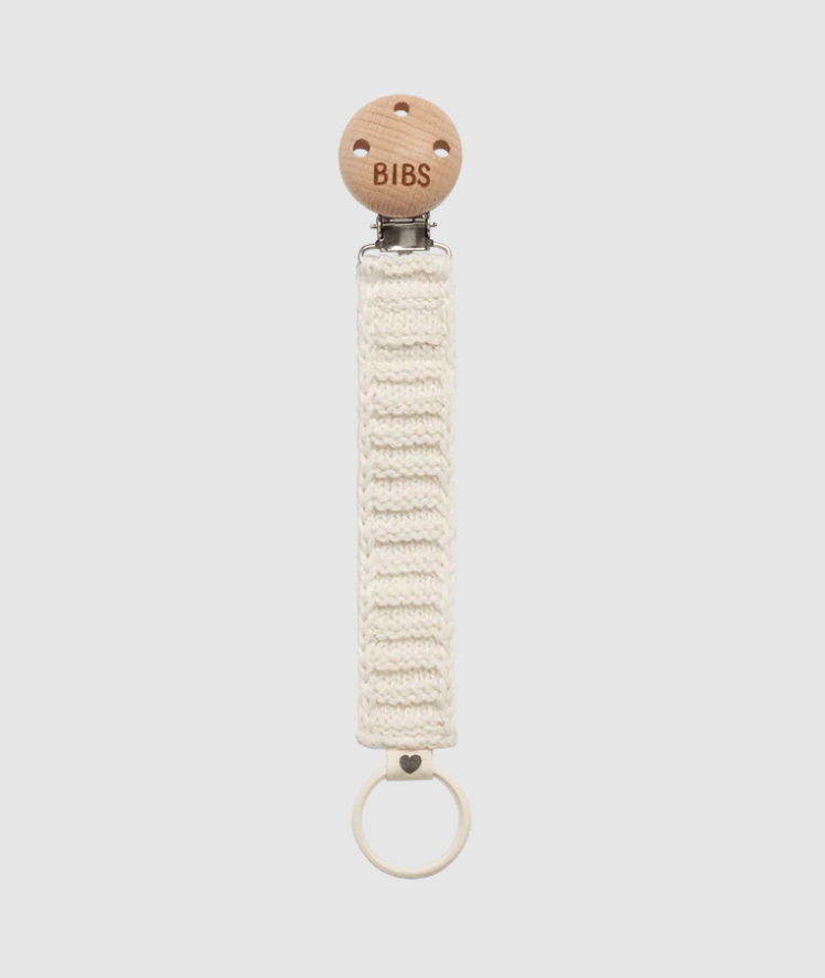 BIBS Bibs Knitted Pacifier Clip
