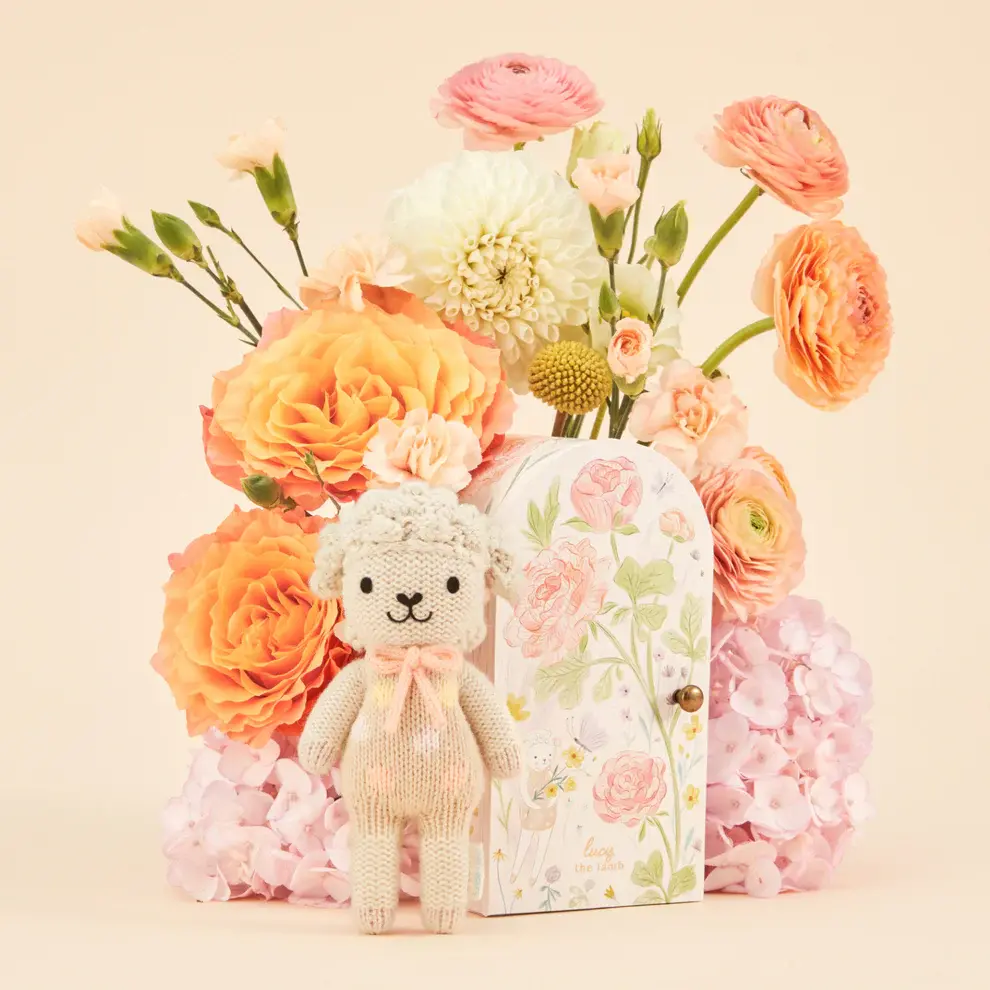 Cuddle+Kind Cuddle+Kind Tiny - Lucy the lamb (pastel)