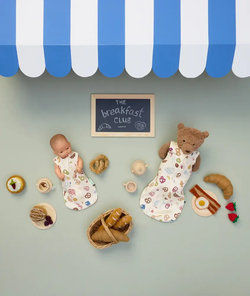 ErgoPouch ErgoPouch Doll Sleeping Bag - Bon Appetit