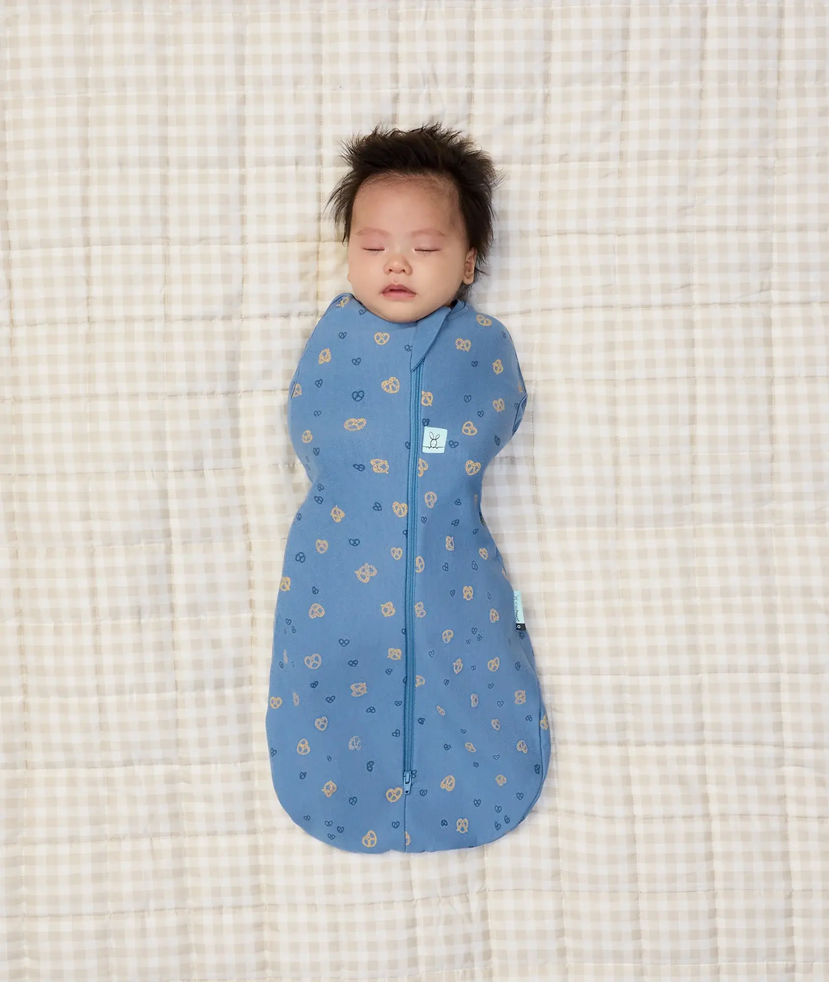 ErgoPouch ErgoPouch Cocoon Swaddle Bag 1.0 TOG - Petit Pretzel
