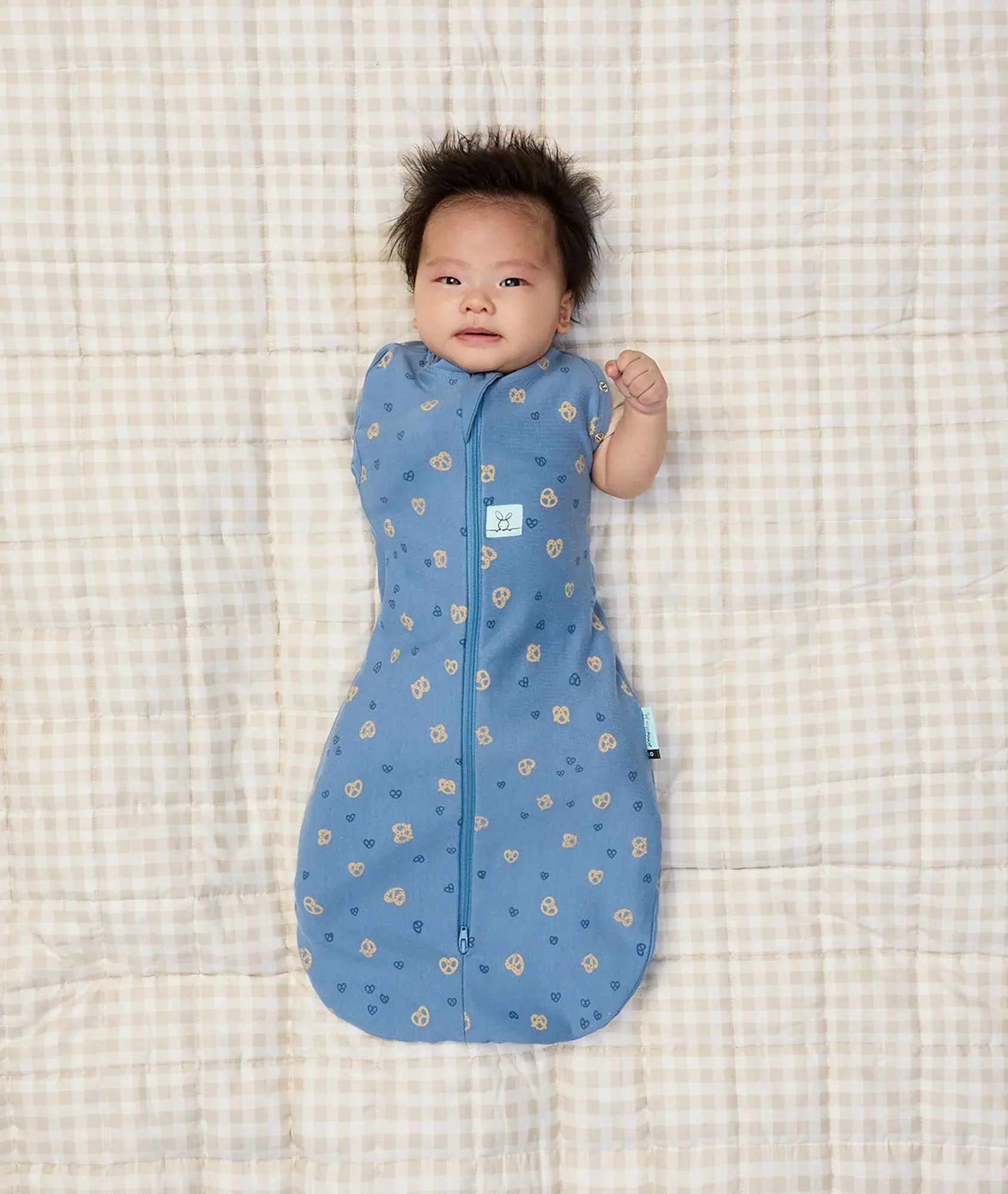 ErgoPouch ErgoPouch Cocoon Swaddle Bag 1.0 TOG - Petit Pretzel