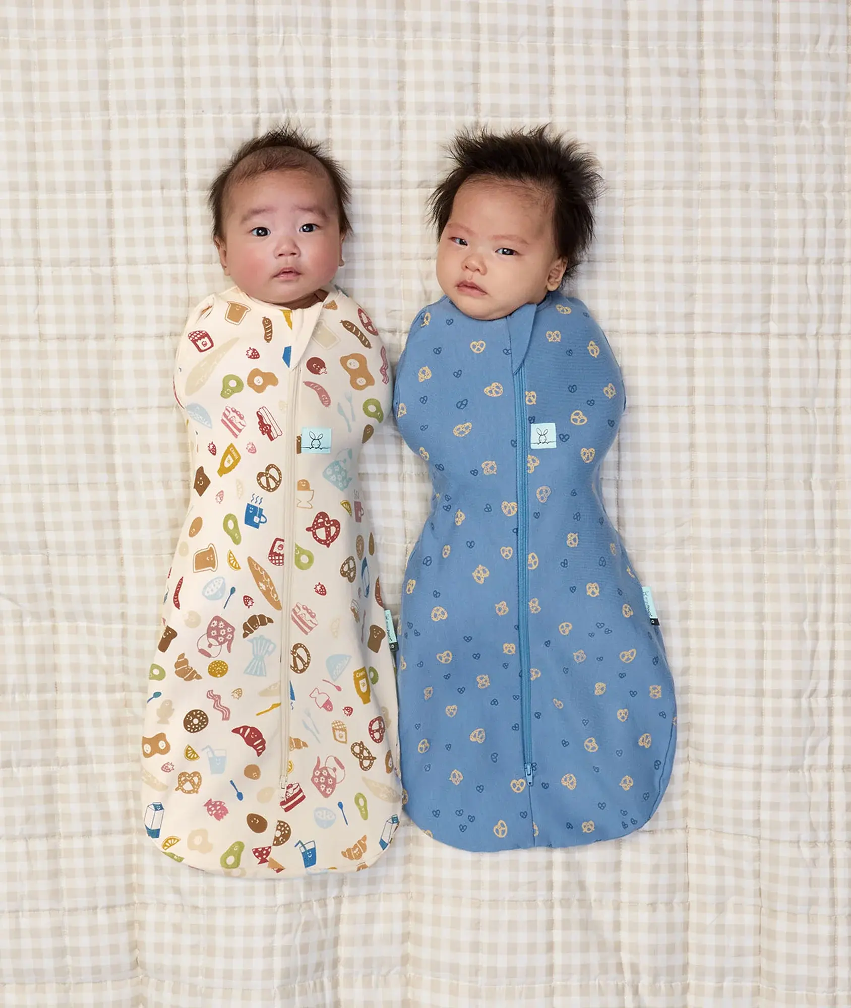 ErgoPouch ErgoPouch Cocoon Swaddle Bag 1.0 TOG - Petit Pretzel