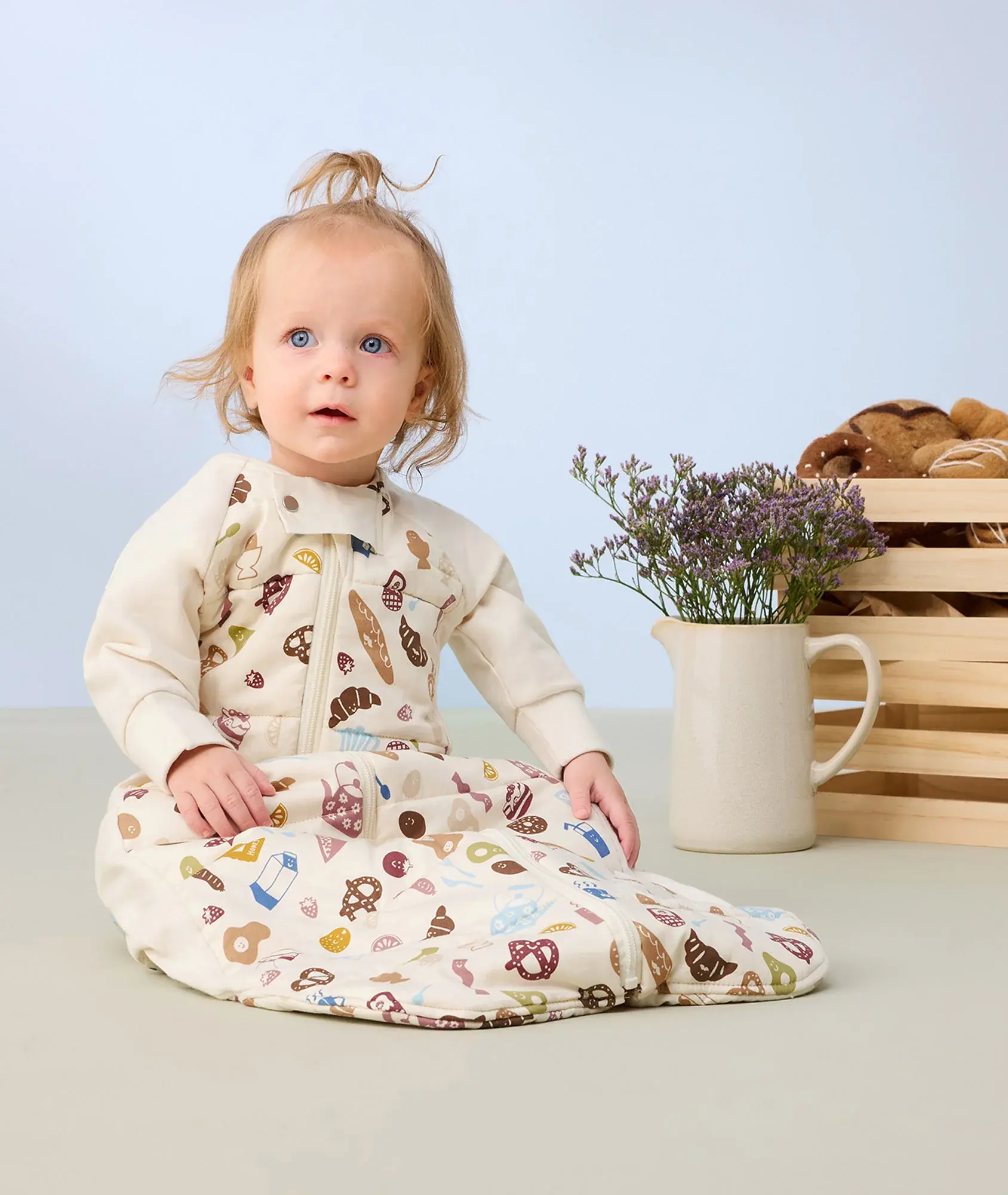 ErgoPouch ErgoPouch Sleep Suit Bag 2.5 TOG Bon Appetit