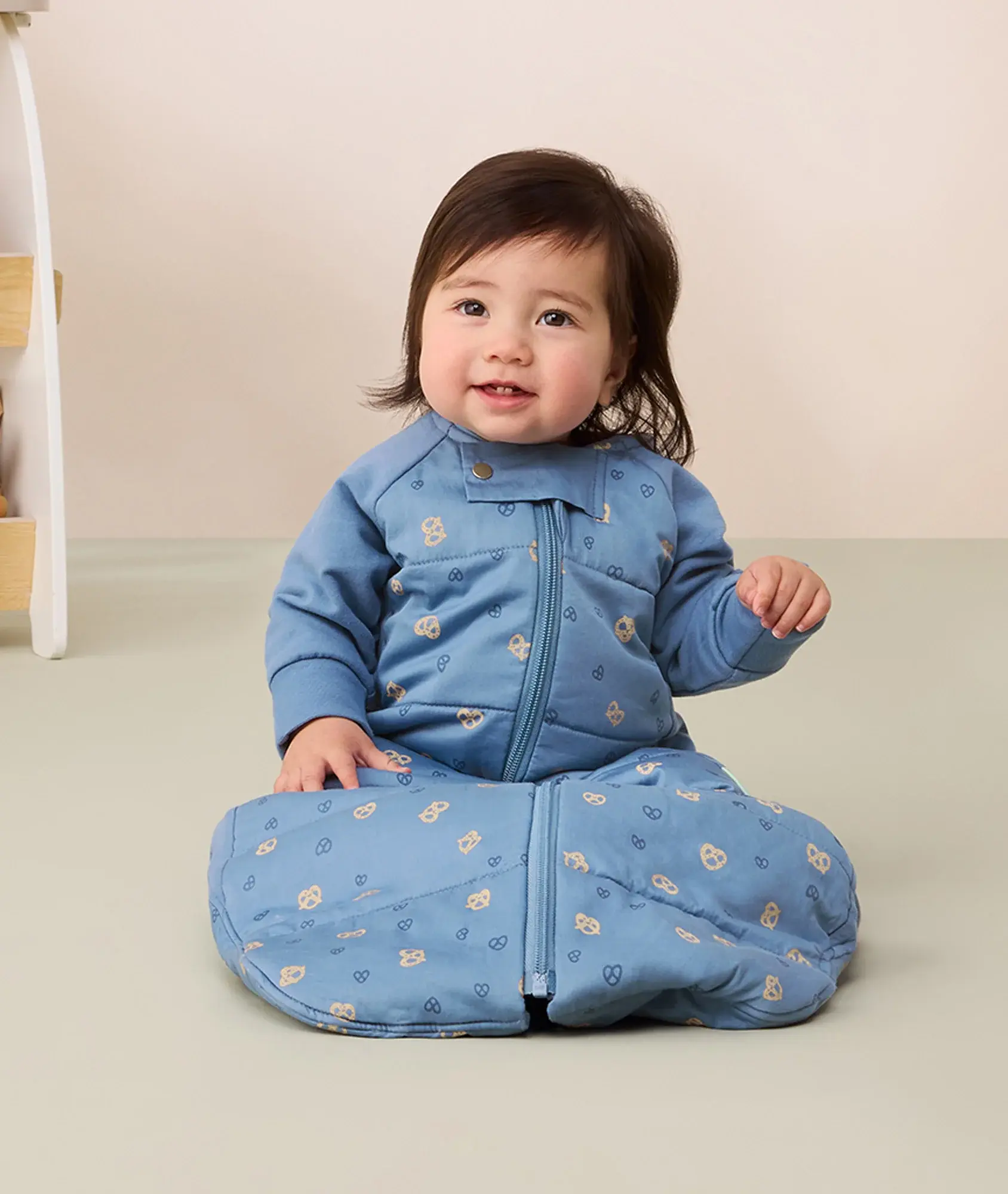 ErgoPouch ErgoPouch Sleep Suit Bag 3.5 TOG Petite Pretzel