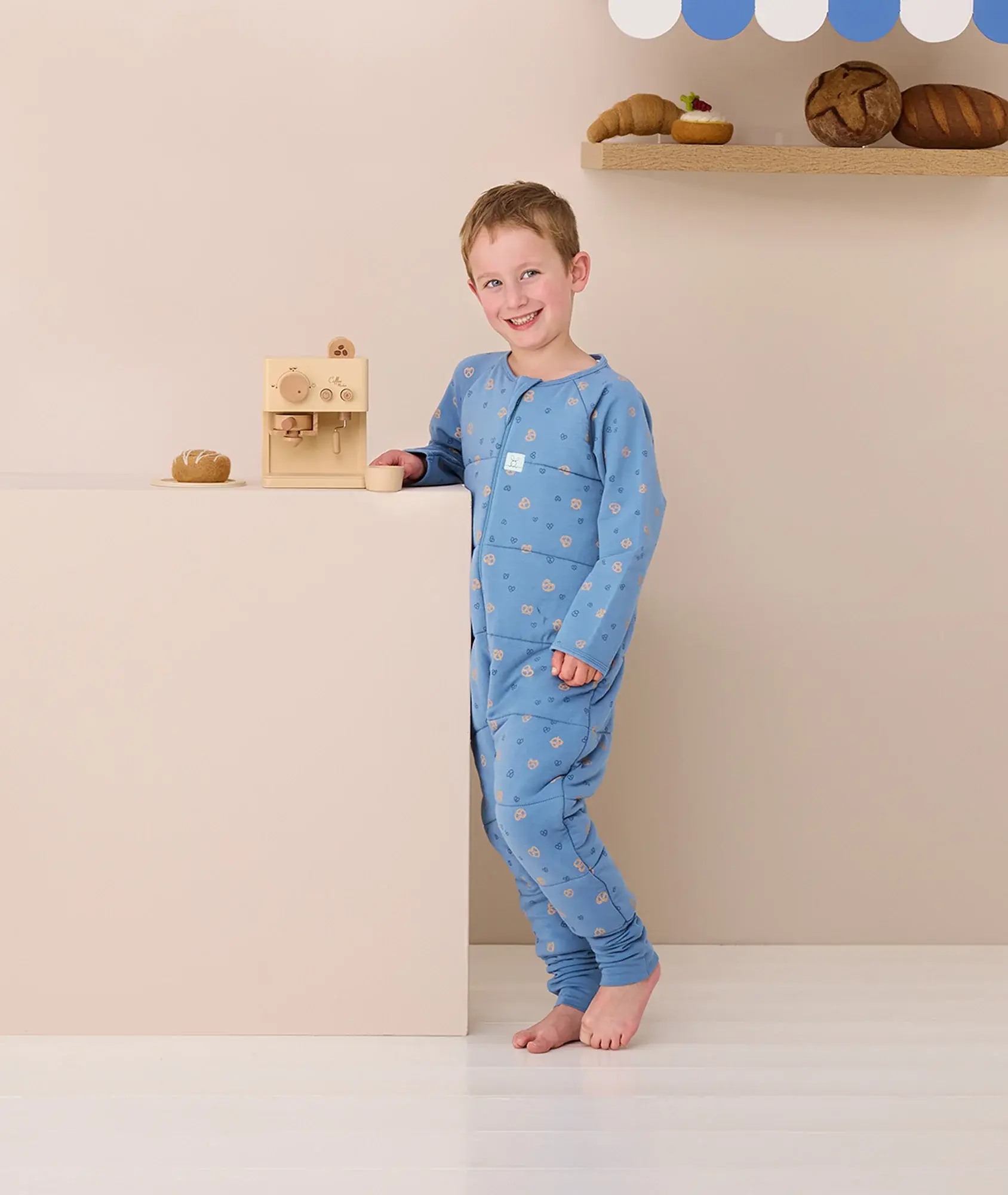 ErgoPouch ErgoPouch Sleep Onesie 2.5 TOG Petit Pretzel