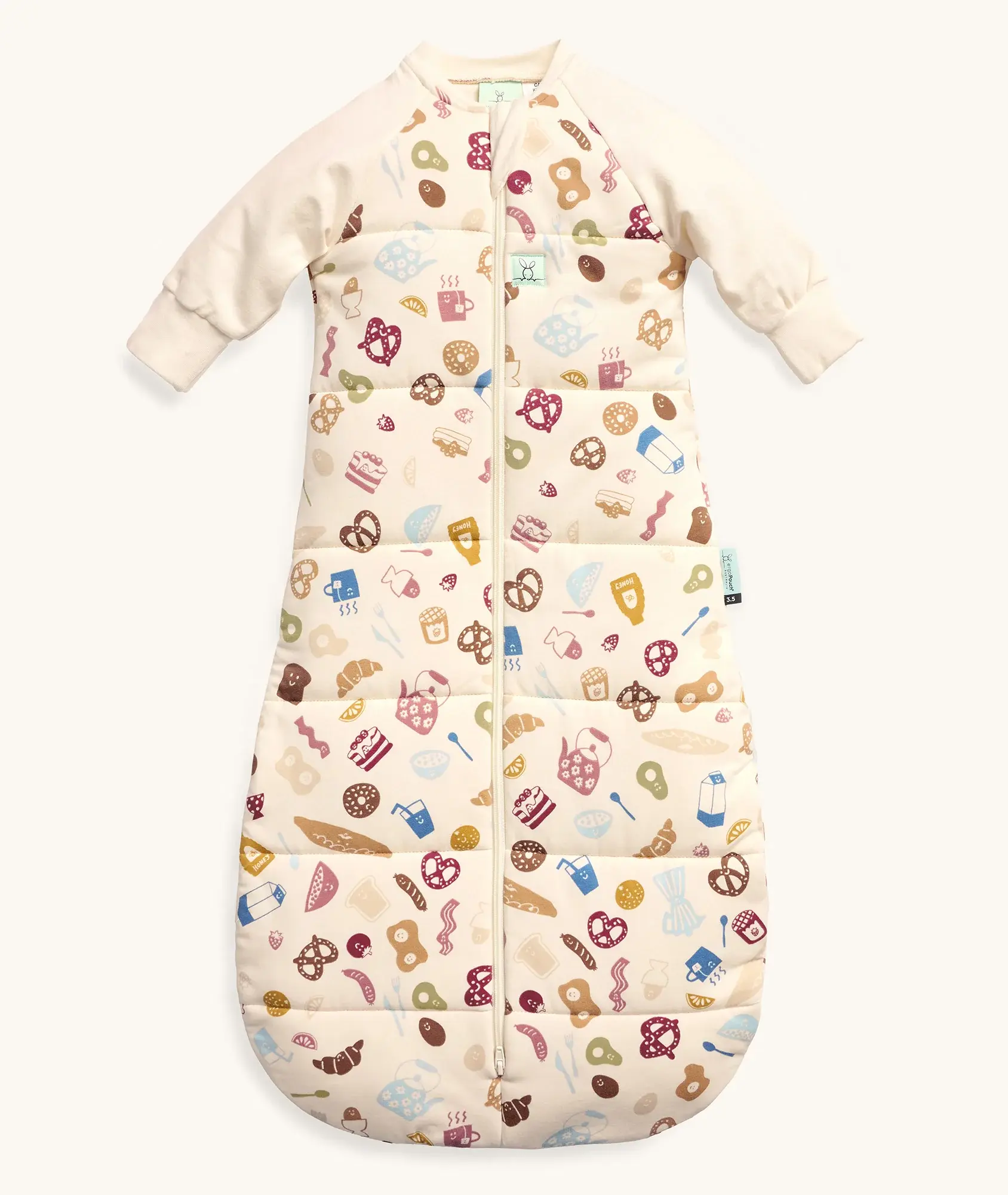 ErgoPouch ErgoPouch Jersey Sleeping Bag 3.5 TOG Sleeved - Bon Appetit