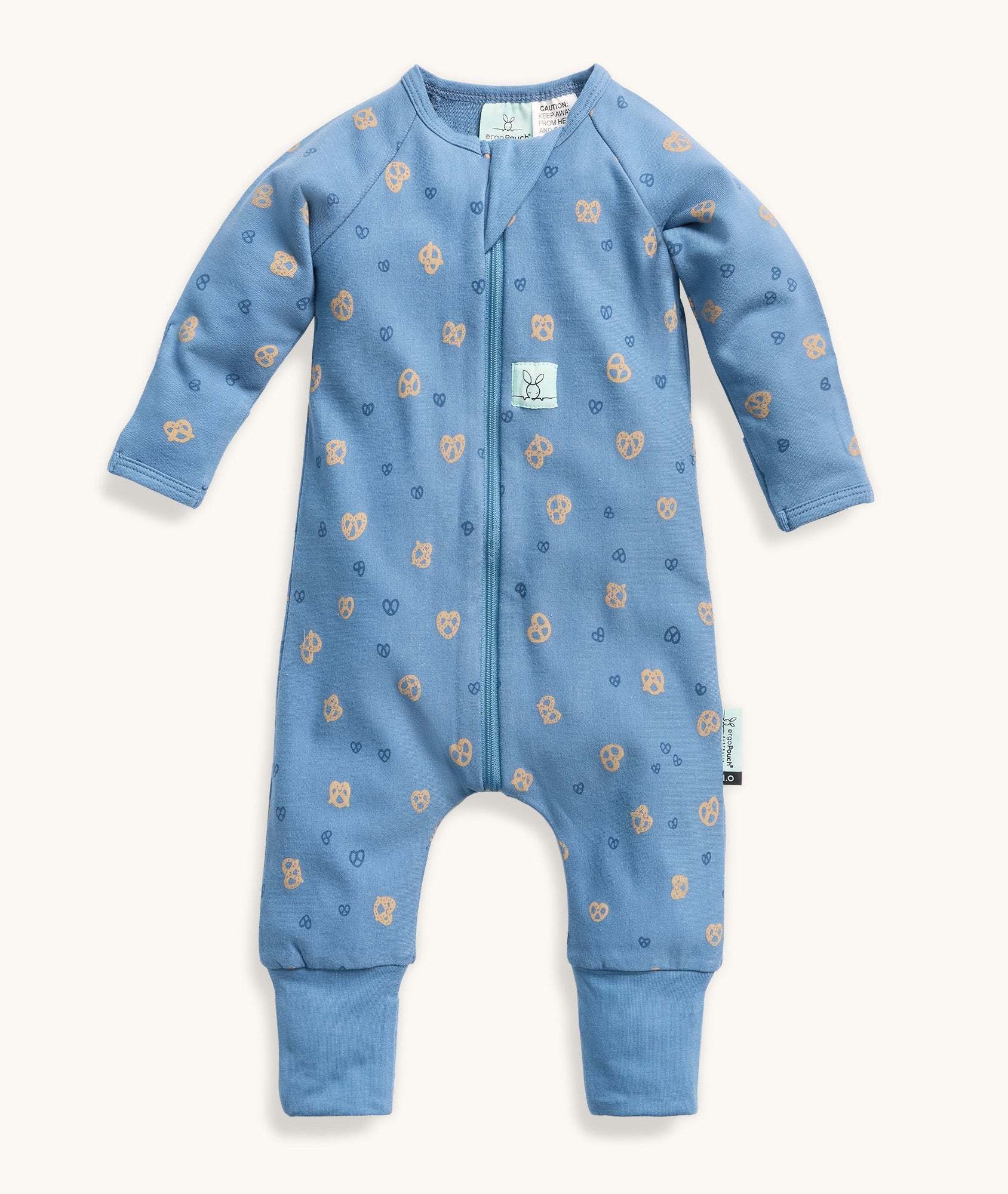 ErgoPouch ErgoPouch Long Sleeve Layer 1.0 TOG Petit Pretzel