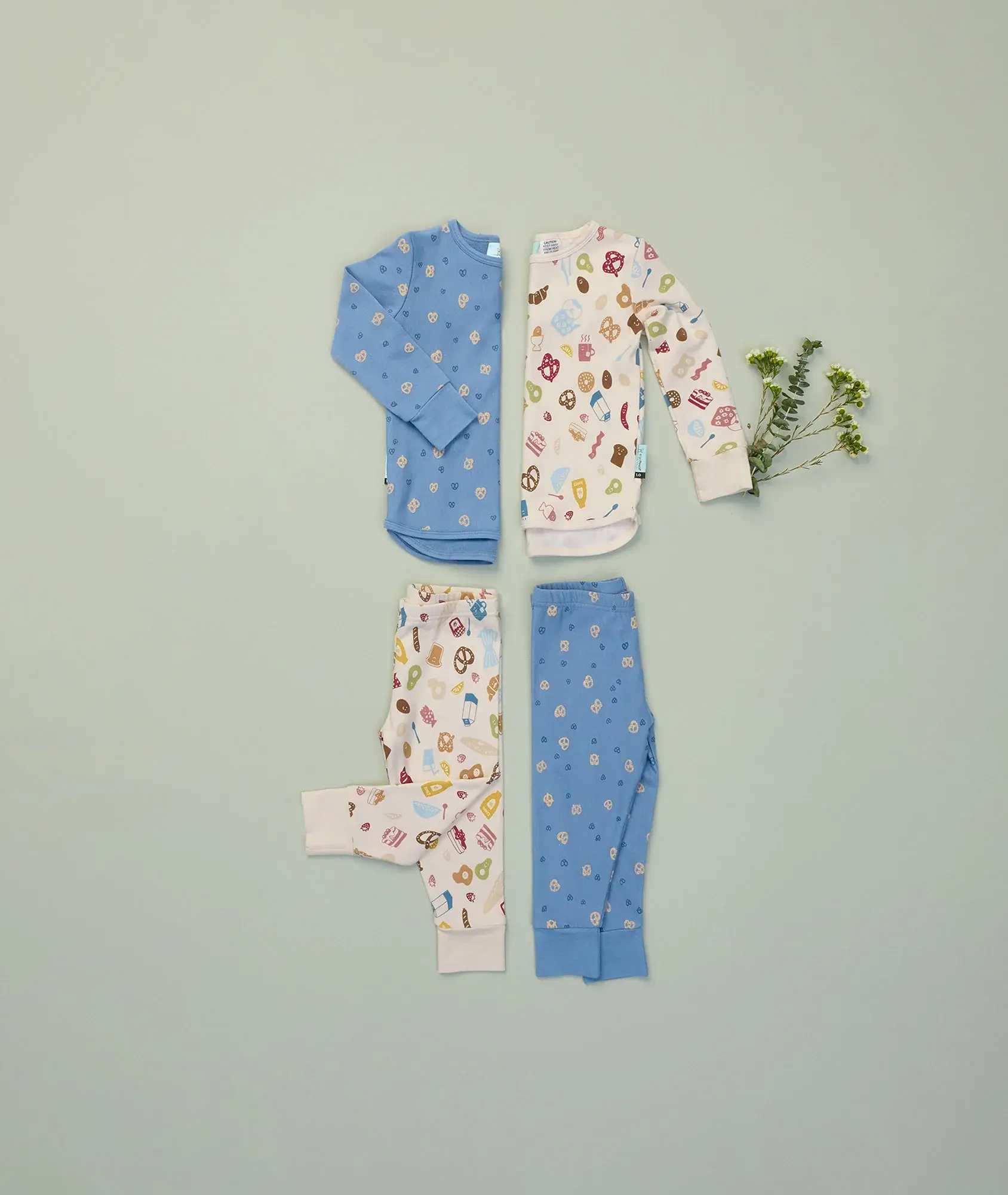 ErgoPouch ErgoPouch Long Sleeve Pyjamas 1.0 TOG Bon Appetit
