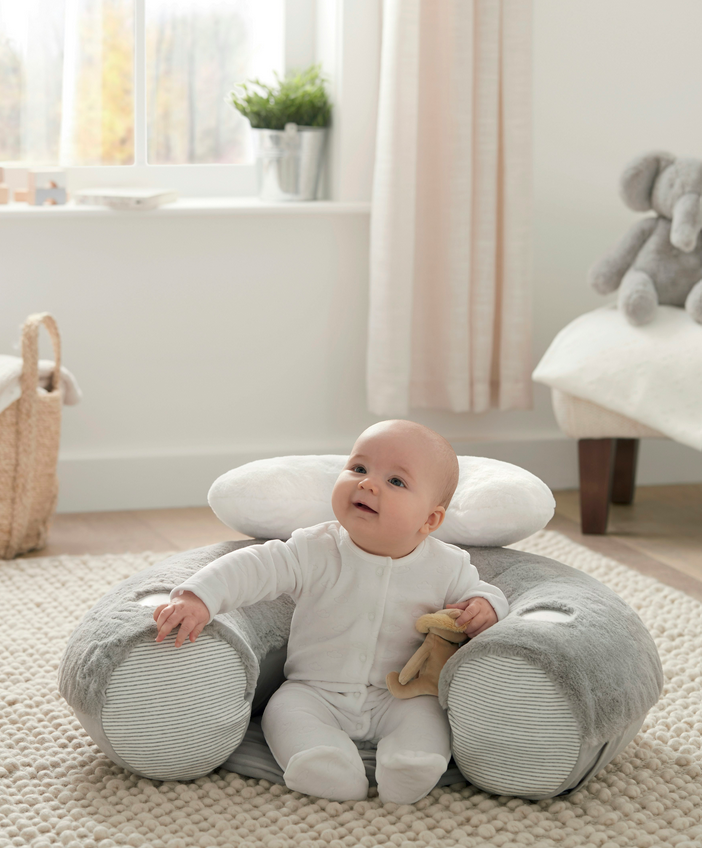 Mamas and Papas Mamas & Papas Sit & Play Baby Floor Seat - Grey
