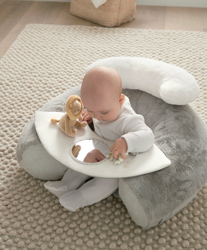 Mamas and Papas Mamas & Papas Sit & Play Baby Floor Seat - Grey