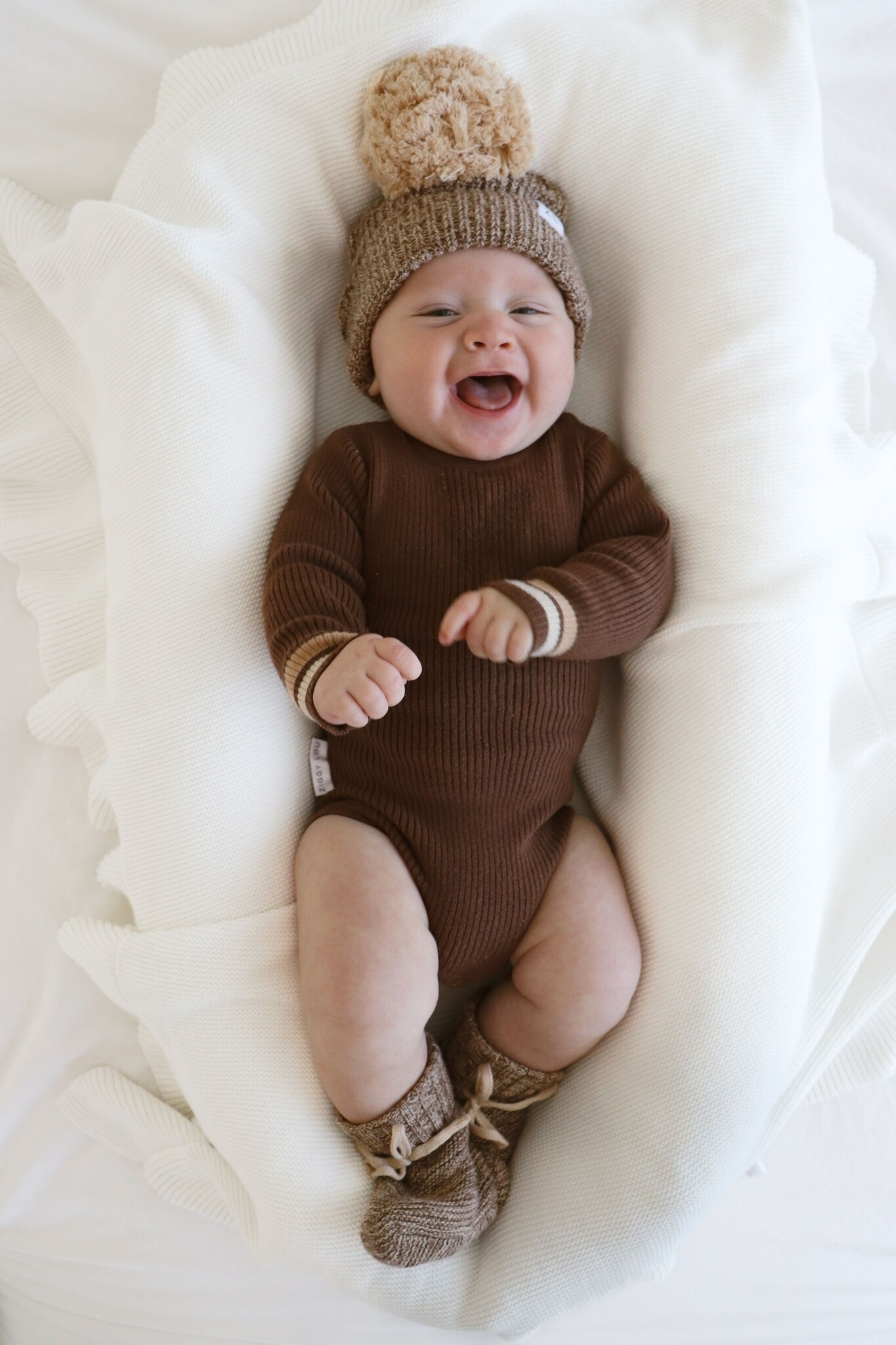Ziggy Lou Ziggy Lou Booties Cedar - 3-6M