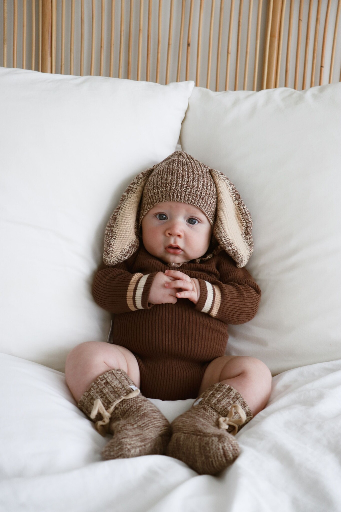 Ziggy Lou Ziggy Lou Booties Cedar - 3-6M